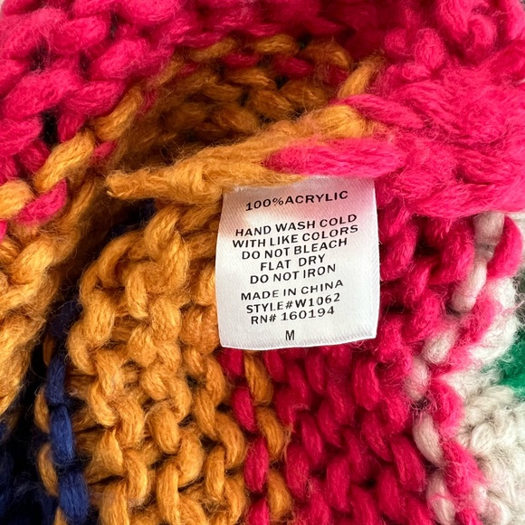 Knit multi color sweater - Picture 2 of 5